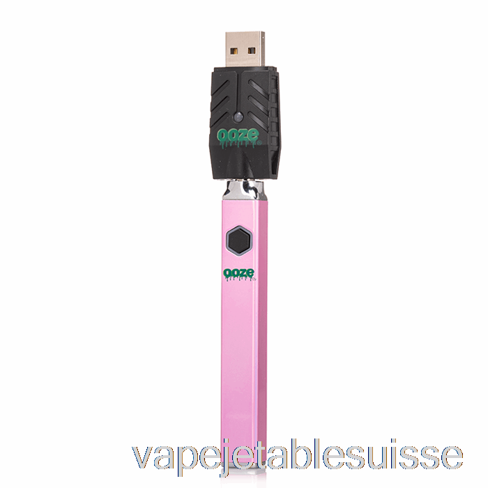 Vape Suisse Ooze Quad Flex Temp 500mah Batterie Rose Glace